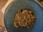 This is the serving of haggis I tried! 