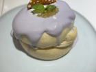 Ube Soufflé Pancake