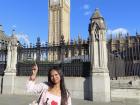 I wore my “I love London” shirt while showing my brother around the city and had to take a picture with Big Ben. I definitely committed to the tourist look!