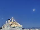Our ship, ready to embark on our journey to Brazil