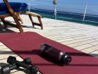 My mat workout set up!