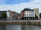 Ein Kanal in Antwerpen