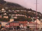 A view of the harbor in Bergen, Norway