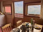 Breakfast at our cabin in Luster, Norway
