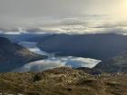 The view from the hike up Mount Molden in Luster, Norway