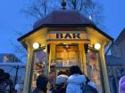 Tromsø, Norway's most famous hot dog stand, called Raketten Bar & Pølse