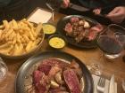 Steak frites, with mayo instead of ketchup