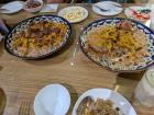 Samarkand plov--the national dish of Uzbekistan 
