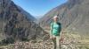 On a hike in Ollantaytambo, Peru, while studying abroad in college
