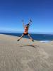 I climbed up a sand dune at Sigatoka Sand Dunes National Park! 