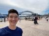 Me at the Sydney Harbour Bridge