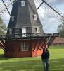 Infront of the windmill at Kastellet