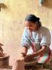 Here’s me doing pottery in Egypt— next stop, pottery in Kenya!