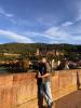 Standing in from of the old city in Heidelberg!