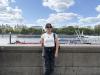 On the Thames! Right by the London Eye
